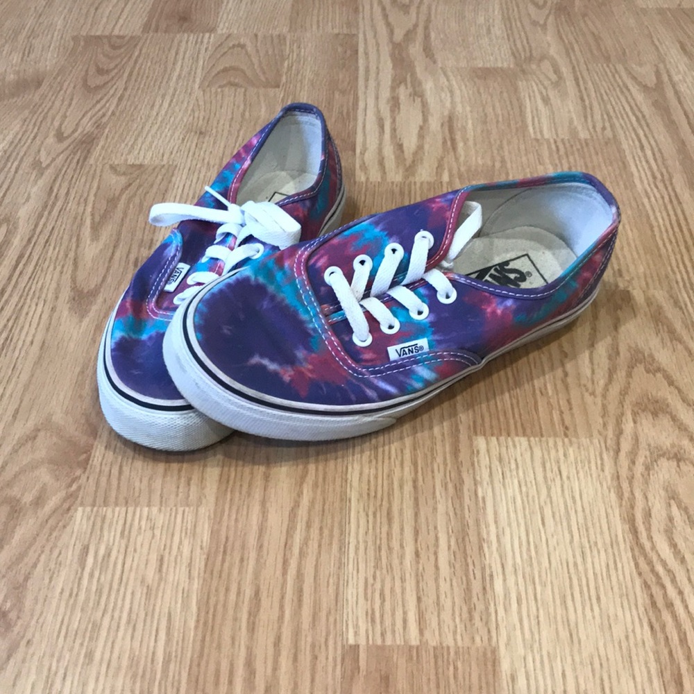 Vans tye dye sneakers